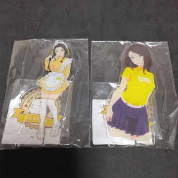 하늘색 유틸리티 하루카 아크릴 스탠드 DMM 스크래치