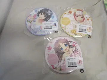 모노베노 HAPPY END 150mm 빅 캔뱃지 3개 세트
