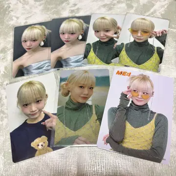 ME:I 이이다 시즈쿠 굿즈 세트 트레이딩 카드