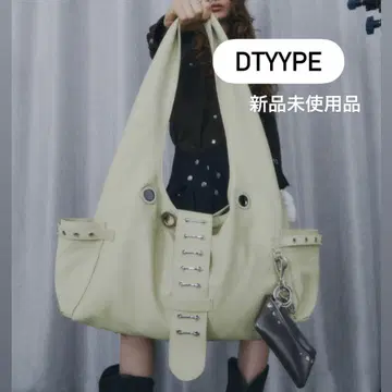 DTYYPE 메탈 후크 아이레트 백(그린)