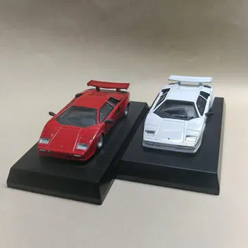 교쇼 Lamborghini Countach LP5000S 미니카 2대