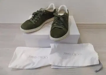 JIMMY CHOO (지미추) 스니커즈 / 다이아몬드 밑창 (청소 완료)