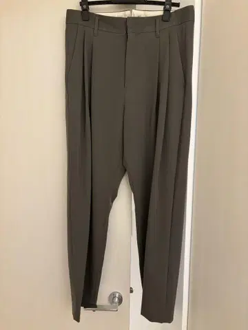 stein / 19AW TWO TUCK WIDE TROUSERS