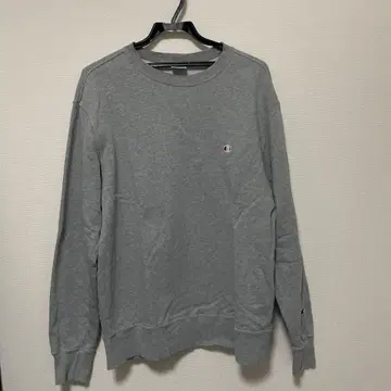Champion 그레이 크루넥 트레이닝복