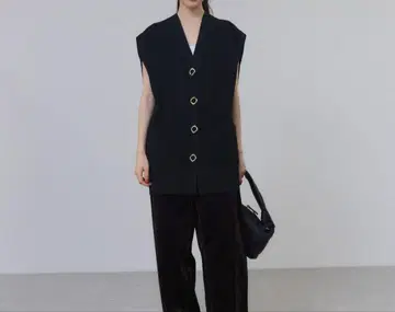 ADAM ET ROPE' 지속가능성 미들 니트 베스트