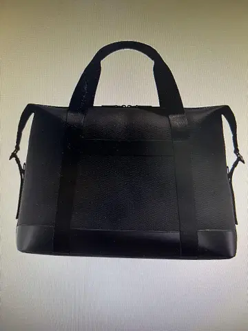 ZARA 러버 마감 트래블 백