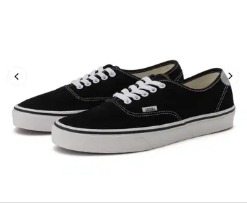 Vans 블랙 스웨이드 스니커즈