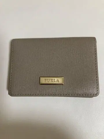 FURLA 그레이 명함지갑