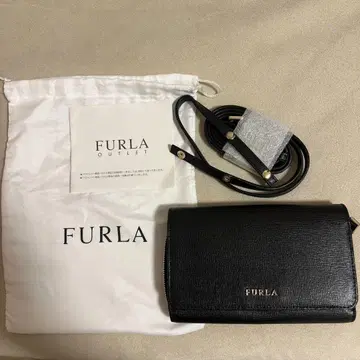 FURLA 블랙 숄더백