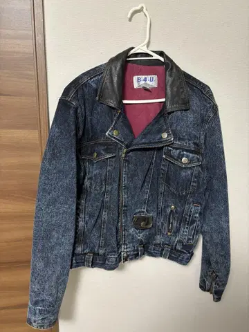 90s 빈티지 데님 더블 라이더스