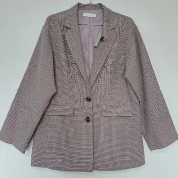 [새상품] CECIL McBEE 체크 무늬 자켓