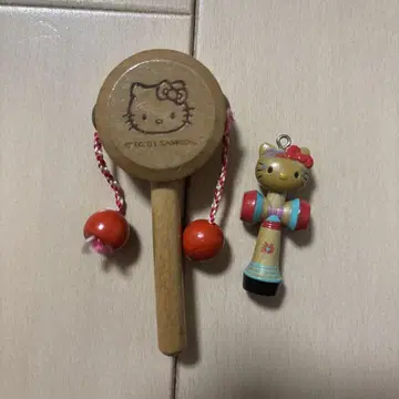 [ 레어 ] 헬로키티 요요 북 켄다마 미니어처