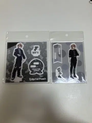 컬러풀 피치 우리 아크릴 스탠드