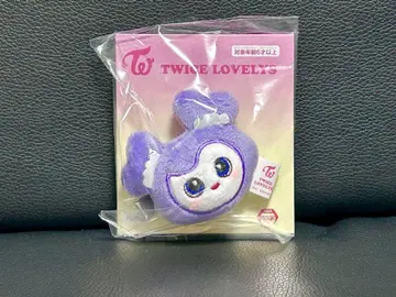 [ GiGO 한정판 ] TWICE LOVELYS 봉제 인형 헤어핀 사나