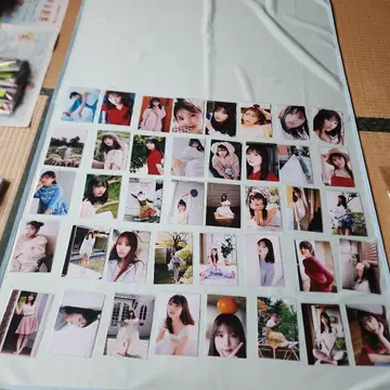 요다 유키 L판 40매 노기자카46 뒷면에 영숫자 기재 있음