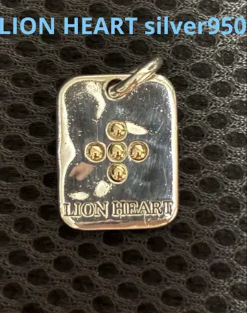 LION HEART 라이온 하트 목걸이 펜던트 탑