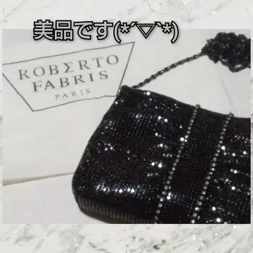 당일 발송 ROBERTO FABRIS PARIS 파티 백 블랙