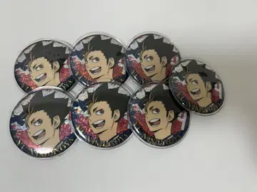 하이큐!! 니시노야 유우 캔뱃지 묶음 판매 비스켓 7세트