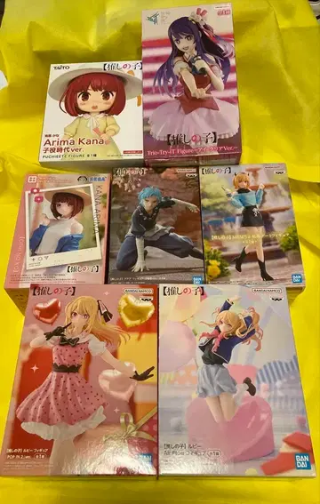 최애의 아이 피규어 7개 묶음 판매