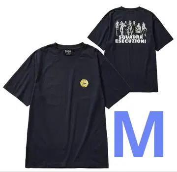 죠죠의 기묘한 모험 T셔츠 M 네이비 워크맨
