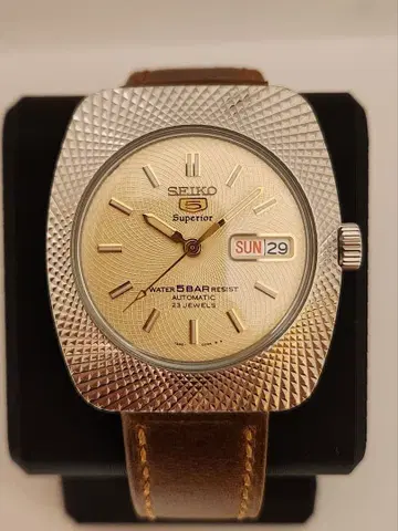 세이코 5 Superior 세이코 7S36 SKZ030 자동 와인딩