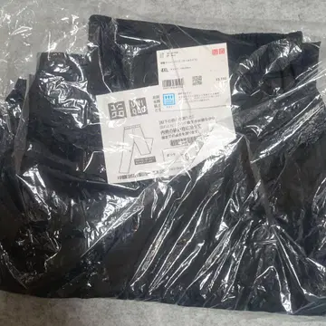 UNIQLO 칸도 이지 팬츠 울 라이크 4XL 네이비 밑단 76cm