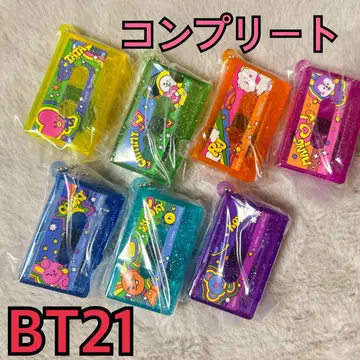 BT21 카세트 테이프 참 전 종류 컴플리트 세트 7개