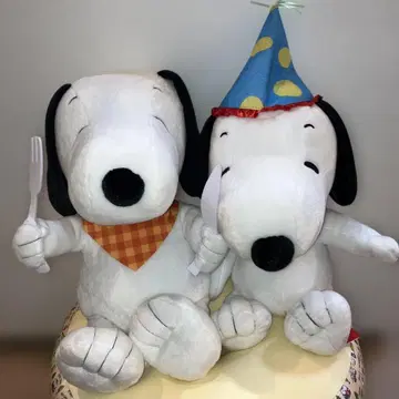 스누피 (SNOOPY) 2체 세트