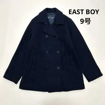 EAST BOY 피 코트 울 블랙 9호