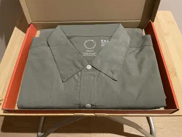 야마토미치 Bamboo Shirt UNISEX XL Olive Ash
