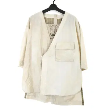 ZIGGY CHEN 지기첸 23SS 숏슬리브 랩셔츠