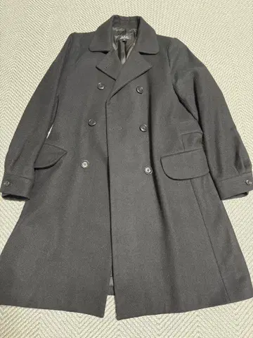 APC 울 블랙 코트 36