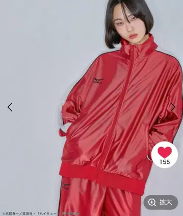 JEANASIS 하이큐 콜라보 트랙 저지 네코마 저지 M