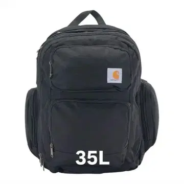 Carhartt 블랙 백팩 35L