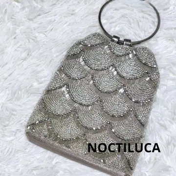 NOCTILUCA 비늘 비즈 자수 2WAY 파티 백