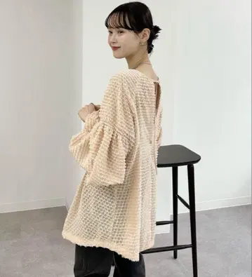 새상품급 mystic 프린지 쉐이프 튜닉