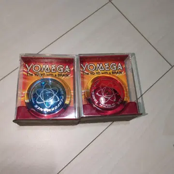 초레어 USA YOMEGA 요요 당시 물품 박스 있음 새상품급 2개 세트