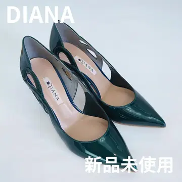 [ DIANA ] 하이힐 다크 그린