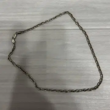 실버 체인 목걸이 빈티지 앤티크