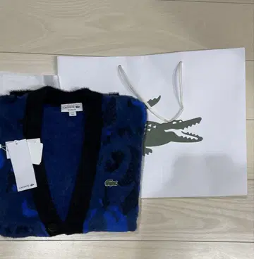 LACOSTE 가디건 FR3 US5 일본 사이즈 M 상당