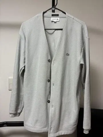 LACOSTE 그레이 가디건 익스클루시브