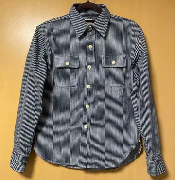 DELUXE WARE 디럭스웨어 스트라이프 긴팔 셔츠 남성용