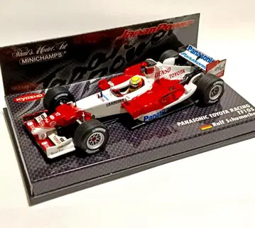 MINICHAMPS 파나소닉 도요타 TF105 랄프 슈마허