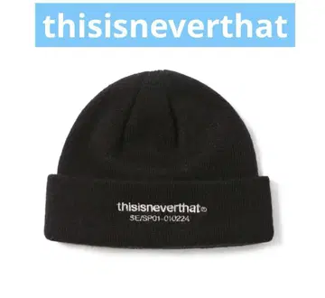 thisisneverthat T-Logo Short Beanie 블랙