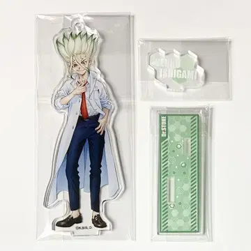 Dr.STONE 이시가미 센쿠 점프 페스타 2022 흰 옷 아크릴 스탠드