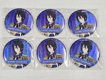 SideM 글리터 캔뱃지 10th 사쿠라바 카오루 홀로그램