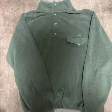 XLARGE 다크 그린 플리스 자켓