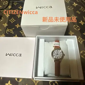 CITIZEN wicca 솔라 전파 손목시계 (미사용 새상품)
