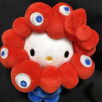산리오 미야쿠미야쿠 카라비너 포함 코스튬 봉제 인형 키티