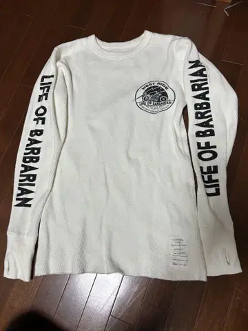 WEST RIDE LIFE OF BARBARIAN 긴팔 셔츠 L 사이즈